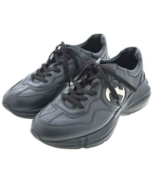 GUCCI(グッチ)スニーカー 黒 サイズ:UK7(25.5cm位)/2200638268041