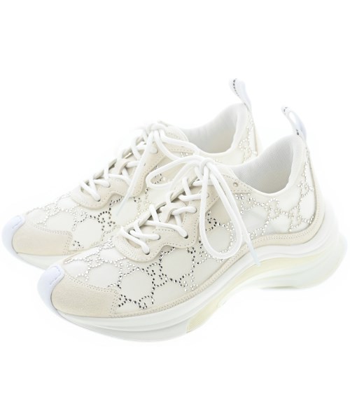 GUCCI(グッチ)スニーカー 白 サイズ:EU34 1/2(21cm位)/2200637931045
