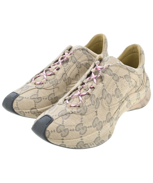 GUCCI(グッチ)スニーカー ベージュ サイズ:EU42(27cm位)/2200637931083