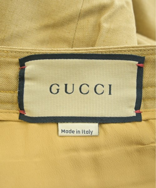 GUCCI（グッチ）スラックス ベージュ サイズ:44(L位) レディース/2200536952110