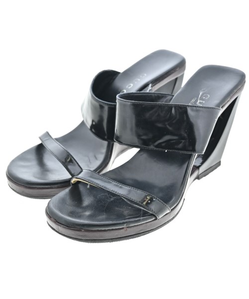 GUCCI(グッチ)サンダル 黒 サイズ:-(24cm位)/2200594668060