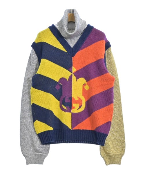 GUCCI(グッチ)ニット・セーター 紺 サイズ:M/2200594881124