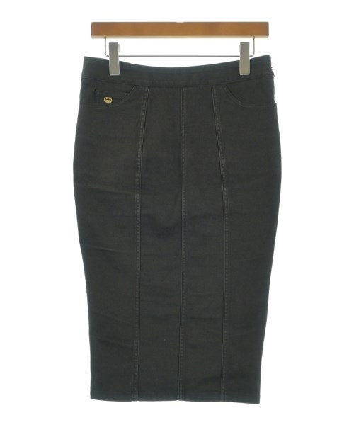 GUCCI(グッチ)ロング・マキシ丈スカート 黒 サイズ:40(M位)/2200575590038