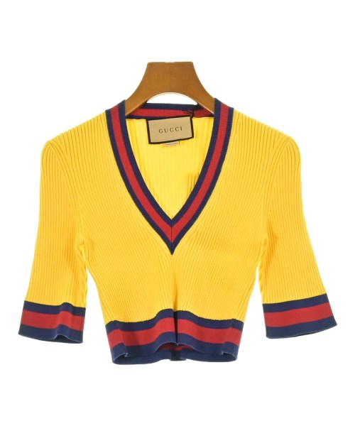 GUCCI(グッチ)ニット・セーター 黄 サイズ:M/2200588645053