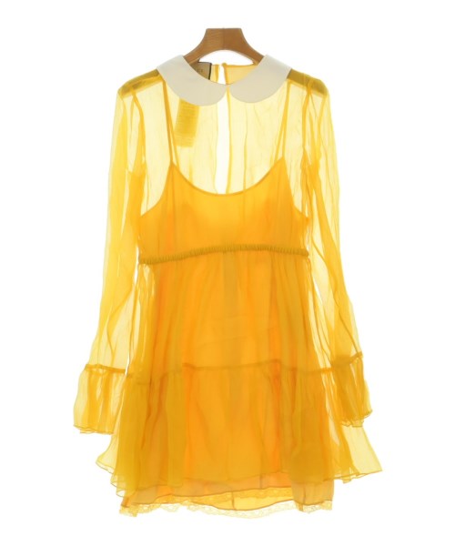 GUCCI(グッチ)ワンピース 黄 サイズ:40(M位)/2200605630055