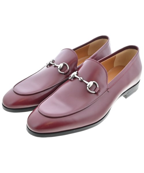 GUCCI(グッチ)ビジネス・ドレスシューズ 赤 サイズ:UK8(26.5cm位)/2200673433015