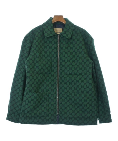 GUCCI(グッチ)ブルゾン 緑 サイズ:50(XL位)/2200674673014