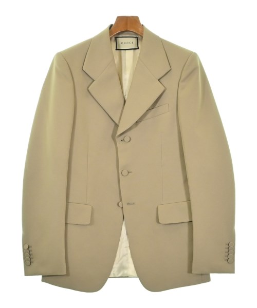 GUCCI(グッチ)テーラードジャケット ベージュ サイズ:44(S位)/2200680453020