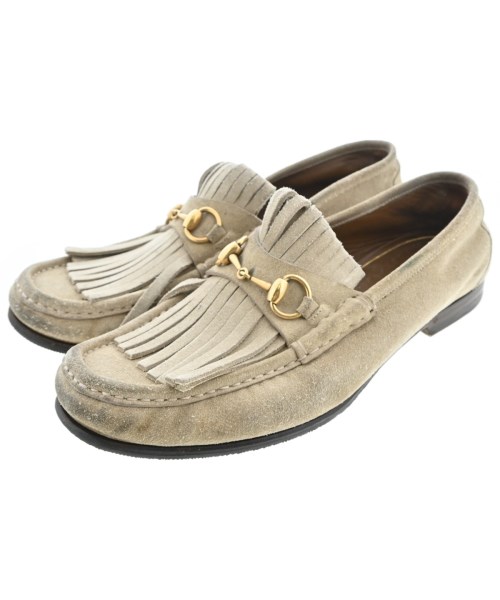 GUCCI(グッチ)ビジネス・ドレスシューズ ベージュ サイズ:UK9 1/2(28cm位)/2200680697035