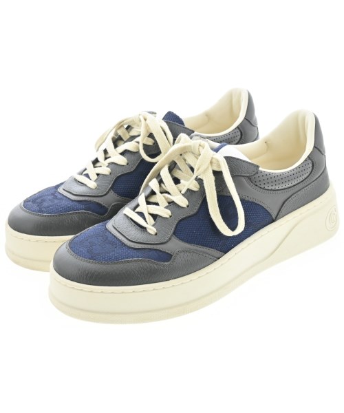 GUCCI(グッチ)スニーカー 紺 サイズ:UK8 1/2(27cm位)/2200681393059