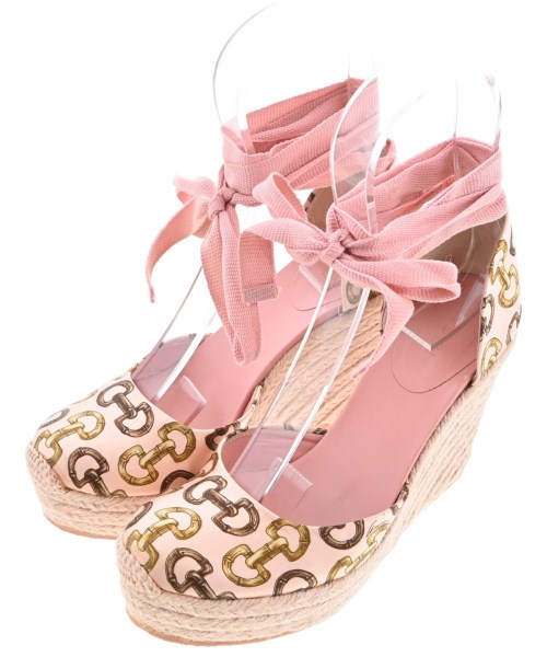 GUCCI(グッチ)サンダル ピンク サイズ:EU35 1/2(22cm位)/2200694709113