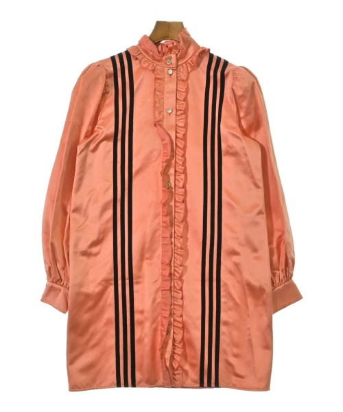 GUCCI(グッチ)シャツワンピース オレンジ サイズ:40(M位)/2200695137014