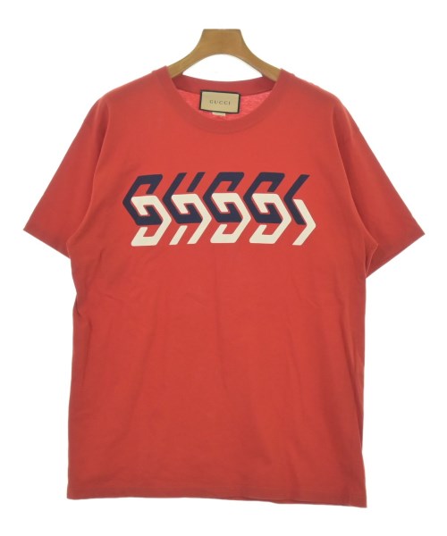 GUCCI(グッチ)Tシャツ・カットソー 赤 サイズ:S/2200700716050