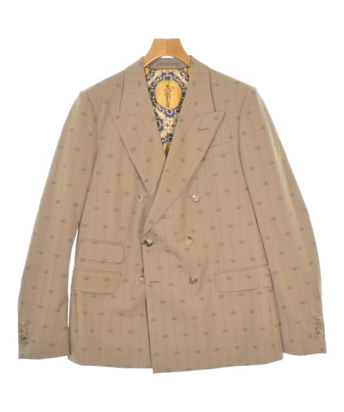 GUCCI(グッチ)テーラードジャケット ベージュ サイズ:52(XXL位)/2200701197018