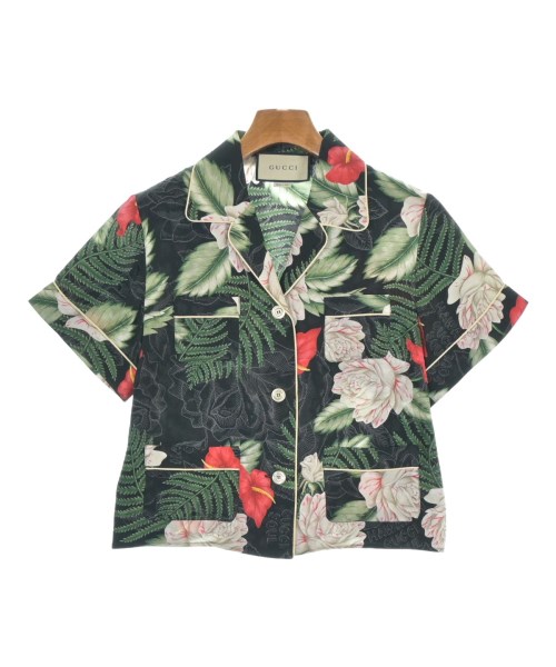 GUCCI(グッチ)ブラウス 黒 サイズ:36(XS位)/2200656247134