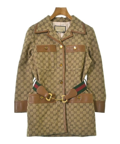 GUCCI(グッチ)カジュアルジャケット ベージュ サイズ:36(XS位)/2200656828012