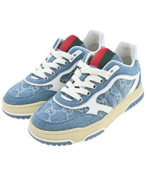 GUCCI(グッチ)スニーカー 青 サイズ:EU35(21.5cm位)/2200656828074