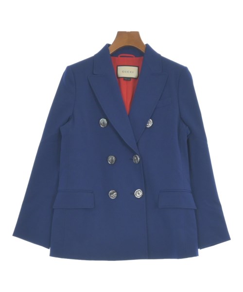 GUCCI(グッチ)テーラードジャケット 青 サイズ:38(S位)/2200653962047