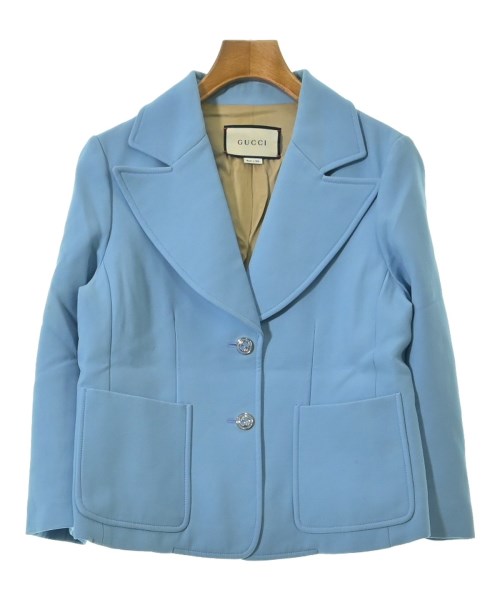 GUCCI(グッチ)テーラードジャケット 青 サイズ:40(M位)/2200657796020