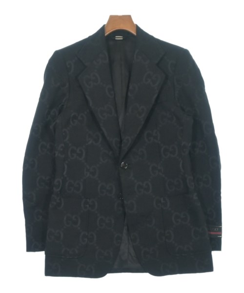 GUCCI(グッチ)テーラードジャケット 黒 サイズ:46(M位)/2200659868015