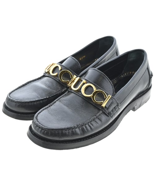 GUCCI(グッチ)ドレスシューズ/ローファー 黒 サイズ:EU34(20.5cm位)/2200661216026