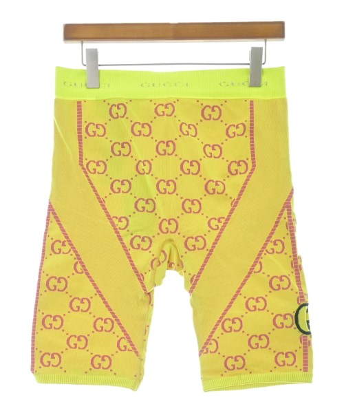 GUCCI(グッチ)ショートパンツ 黄 サイズ:L/2200647124017