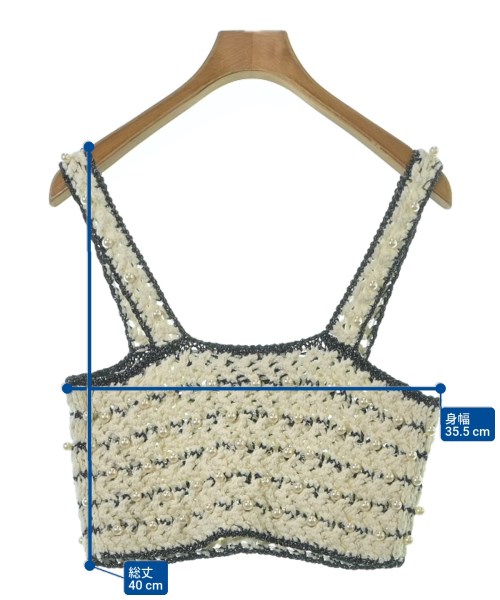 GUCCI（グッチ）ベスト 白 サイズ:S レディース/2200649878031