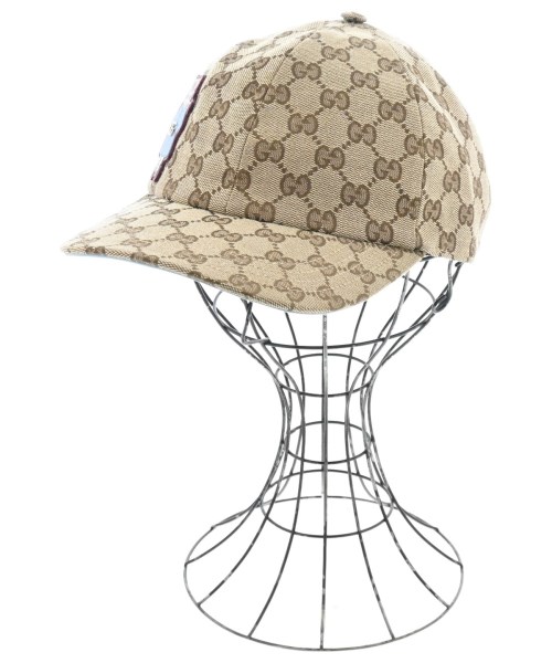 GUCCI(グッチ)キャップ ベージュ サイズ:M/2200702235030