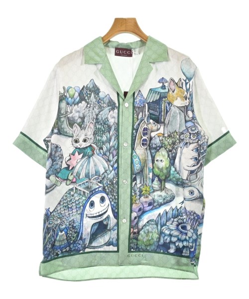 GUCCI(グッチ)カジュアルシャツ 白 サイズ:46(L位)/2200700894482
