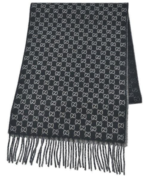 GUCCI(グッチ)マフラー 黒 サイズ:-/2200702611070