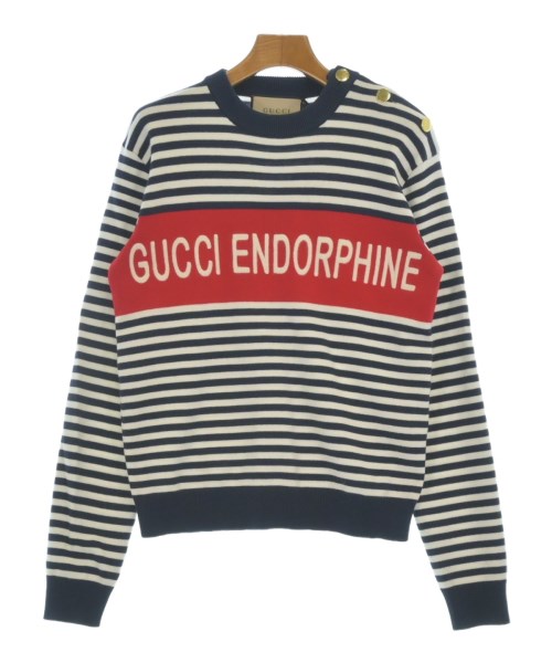 GUCCI(グッチ)ニット・セーター 紺 サイズ:S/2200667011199