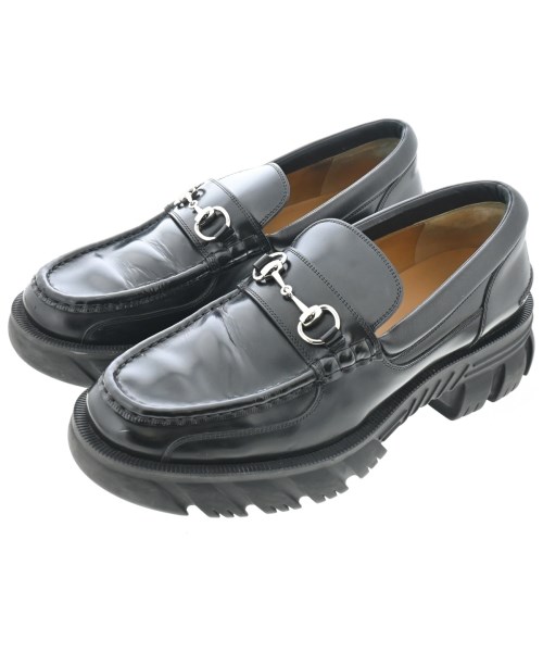 GUCCI(グッチ)ビジネス・ドレスシューズ 黒 サイズ:10(28.5cm位)/2200667037021