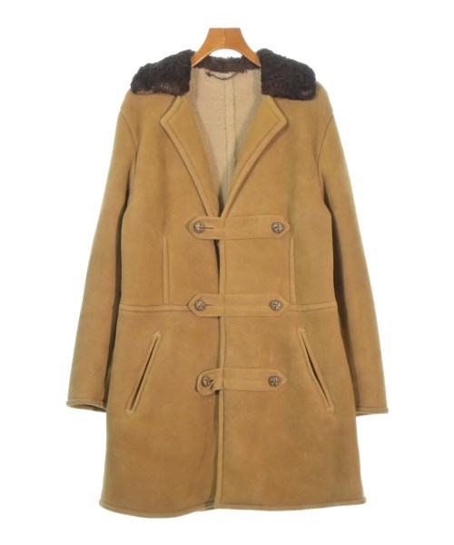 GUCCI(グッチ)ムートンコート ベージュ サイズ:46(M位)/2200668098014