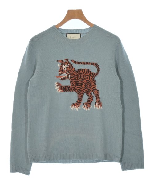 GUCCI(グッチ)ニット・セーター 青 サイズ:-(S位)/2200672227042
