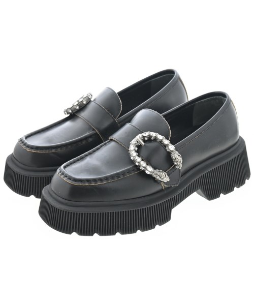 GUCCI(グッチ)ドレスシューズ/ローファー 黒 サイズ:EU36 1/2(23cm位)/2200679180050