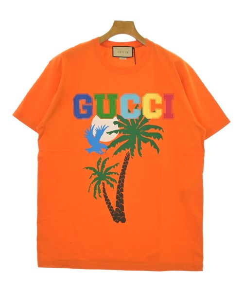 GUCCI(グッチ)Tシャツ・カットソー オレンジ サイズ:M/2200681816053