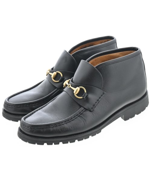 GUCCI(グッチ)ビジネス・ドレスシューズ 黒 サイズ:EU41 1/2(26.5cm位)/2200686090052