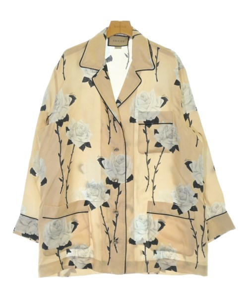 GUCCI(グッチ)テーラードジャケット ベージュ サイズ:44(L位)/2200687392032