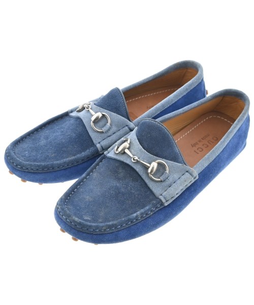 GUCCI(グッチ)ビジネス・ドレスシューズ 紺 サイズ:7 1/2(25.5cm位)/2200687696048