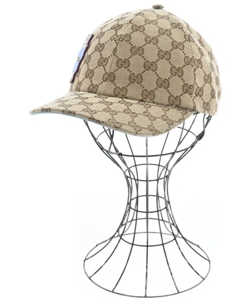 GUCCI(グッチ)キャップ 茶 サイズ:-/2200687994014