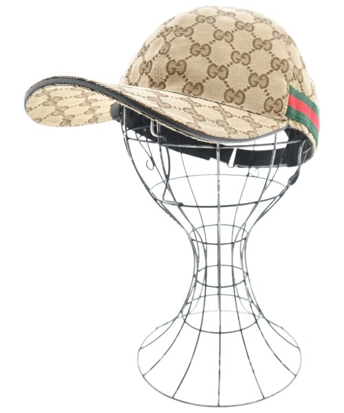 GUCCI(グッチ)キャップ ベージュ サイズ:-/2200690034141