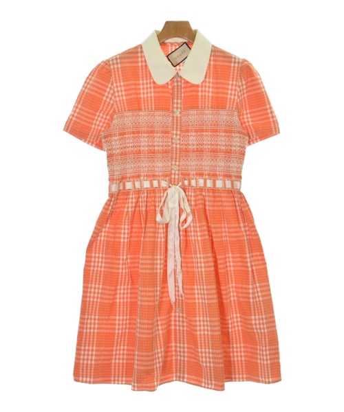 GUCCI(グッチ)ワンピース オレンジ サイズ:44(L位)/2200692500033