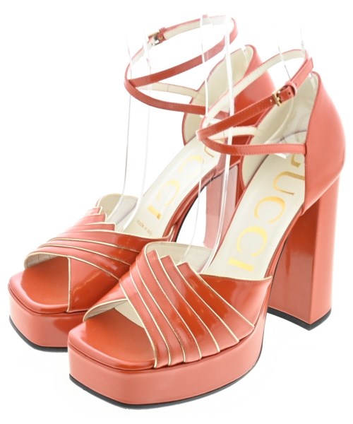 GUCCI(グッチ)パンプス オレンジ サイズ:EU36(22.5cm位)/2200693323228