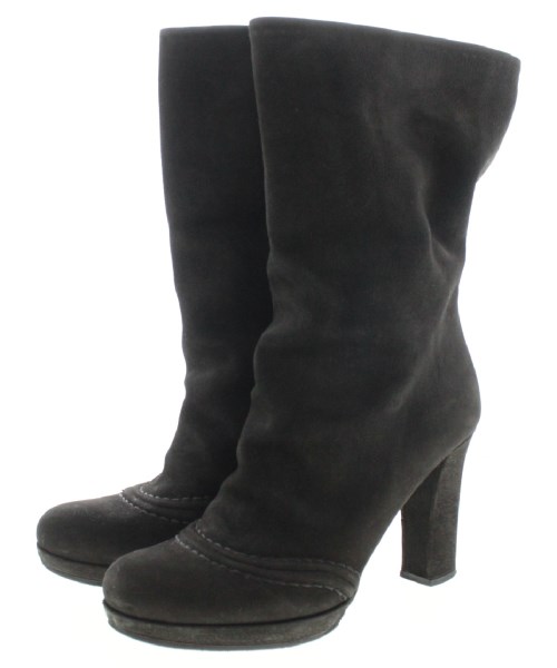 PRADA(プラダ)ブーツ 黒 サイズ:36(22.5cm位)/2200340681428