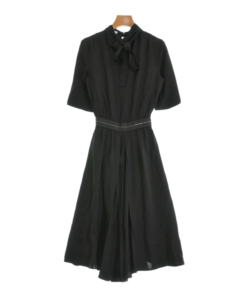 PRADA(プラダ)ワンピース 黒 サイズ:36(S位)/2200299876234