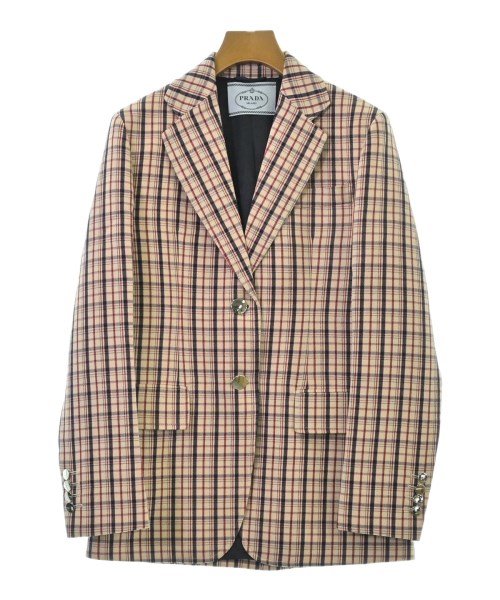PRADA(プラダ)テーラードジャケット ベージュ サイズ:36(XS位)/2200509355016
