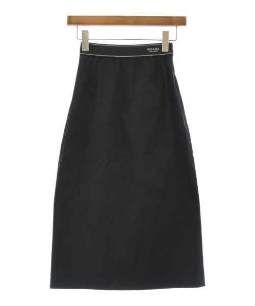 PRADA(プラダ)ロング・マキシ丈スカート 黒 サイズ:36(XS位)/2200481529023