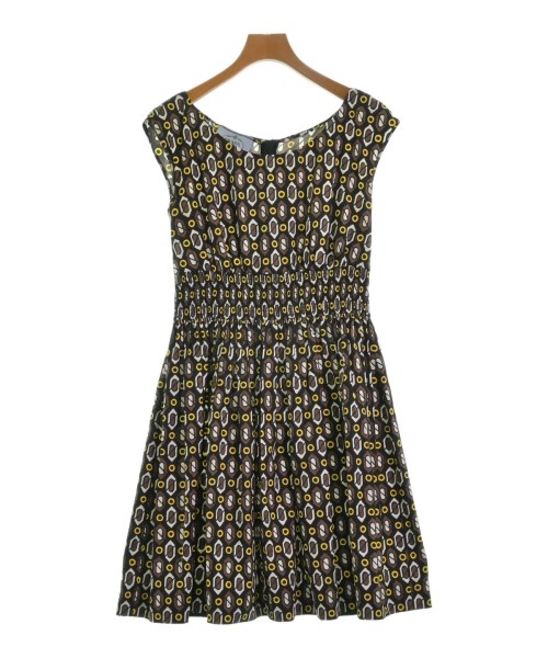 PRADA(プラダ)ワンピース 茶 サイズ:38(S位)/2200474094231