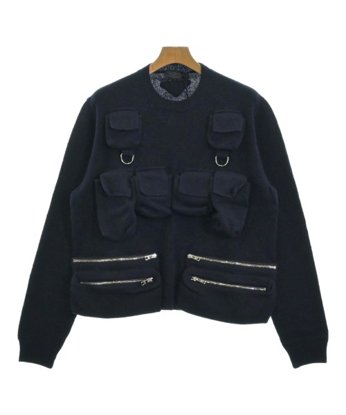 PRADA(プラダ)ニット・セーター 紺 サイズ:52(XXL位)/2200502763016