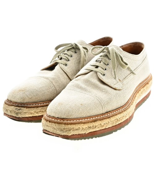 PRADA(プラダ)ドレスシューズ/ローファー ベージュ サイズ:UK8(26.5cm位)/2200458667024